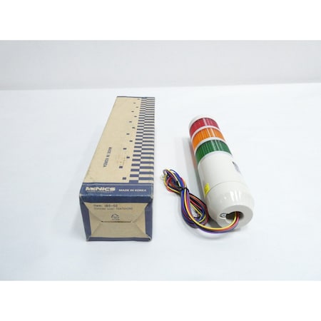 Menics TOWER LIGHT 24V-AC 24V-DC STACK LIGHT ASSEMBLY PRE-302-RYG